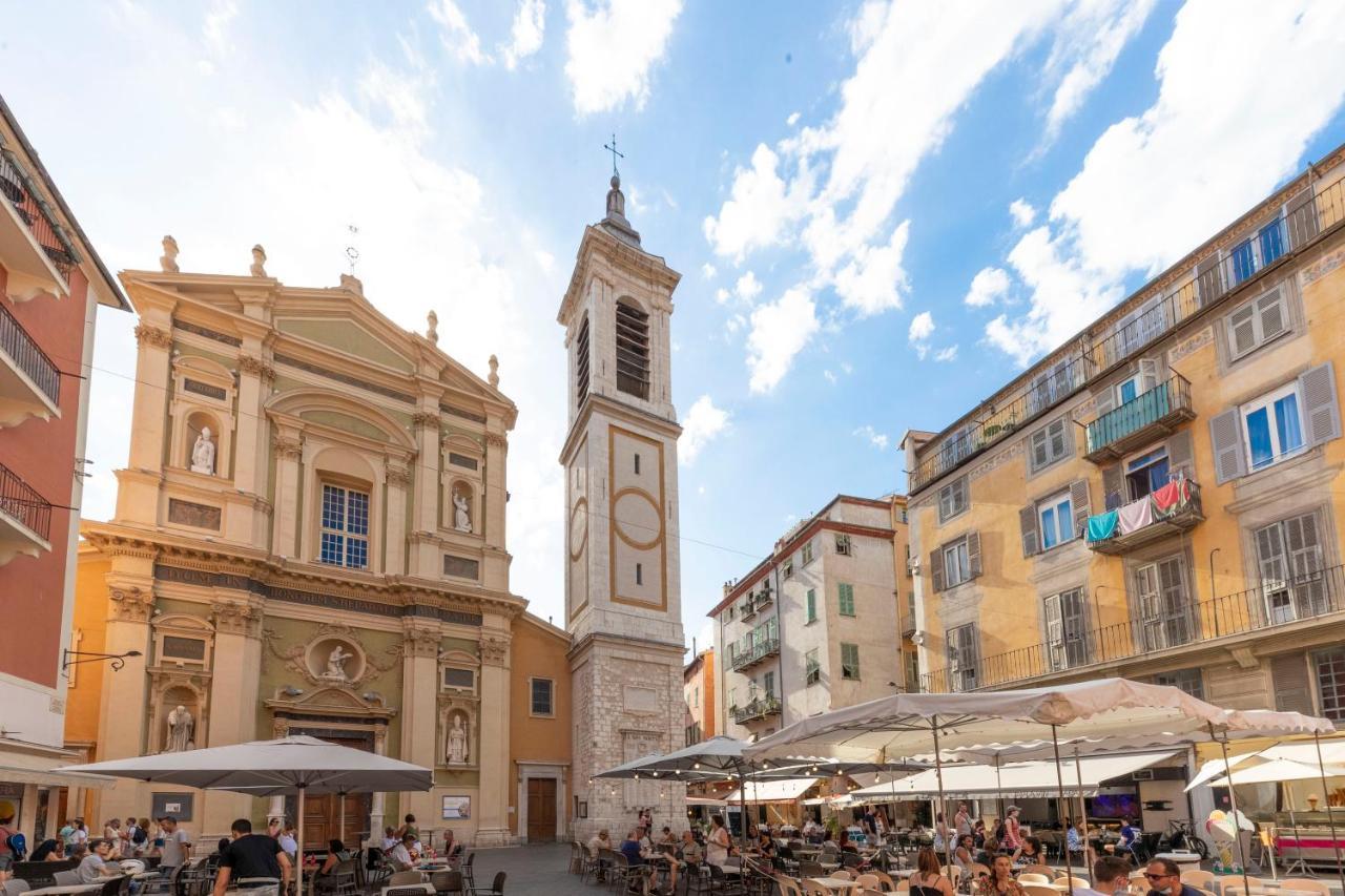 Spacious And Bright Flat Close To The Beach : Heart Of Old Nice Exterior photo